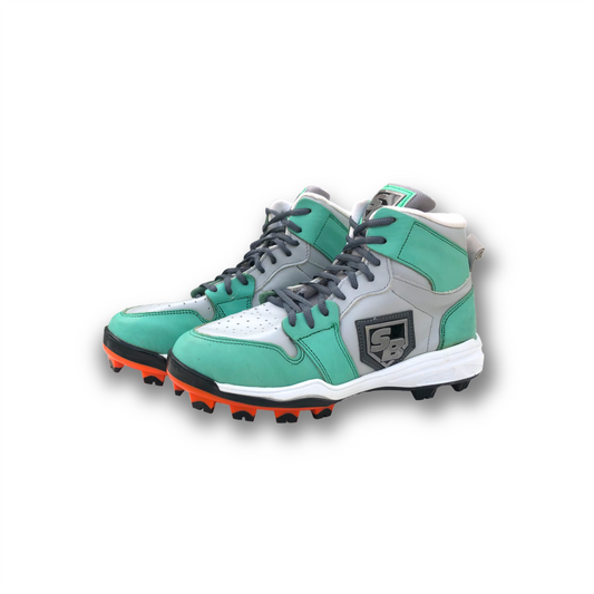 Calzado Deportivo SB Modelo Mid Piel Menta Gris